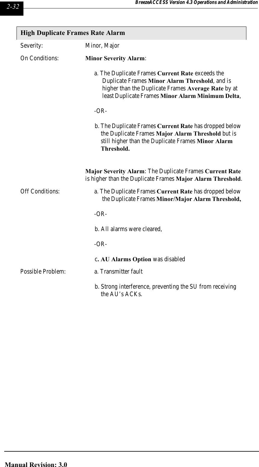 Page 168 of Alvarion Technologies IF-24-SYNC Broadband Wireless Access System User Manual