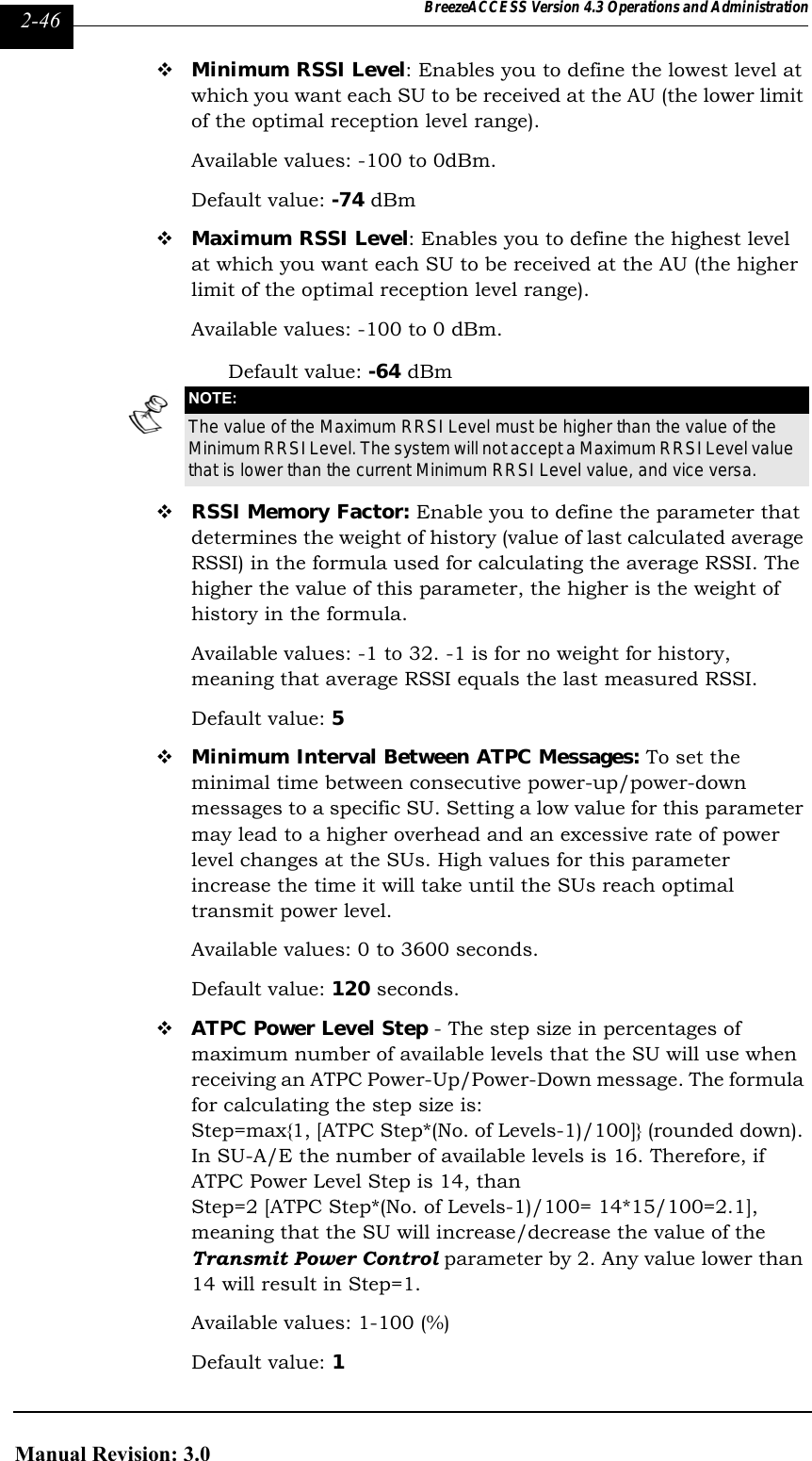 Page 182 of Alvarion Technologies IF-24-SYNC Broadband Wireless Access System User Manual