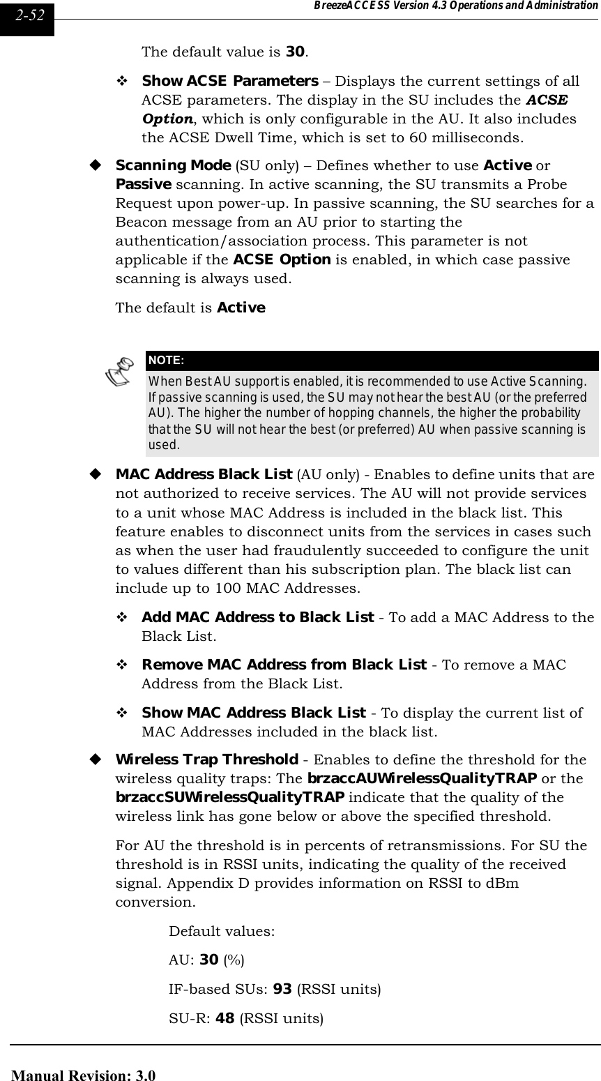 Page 188 of Alvarion Technologies IF-24-SYNC Broadband Wireless Access System User Manual