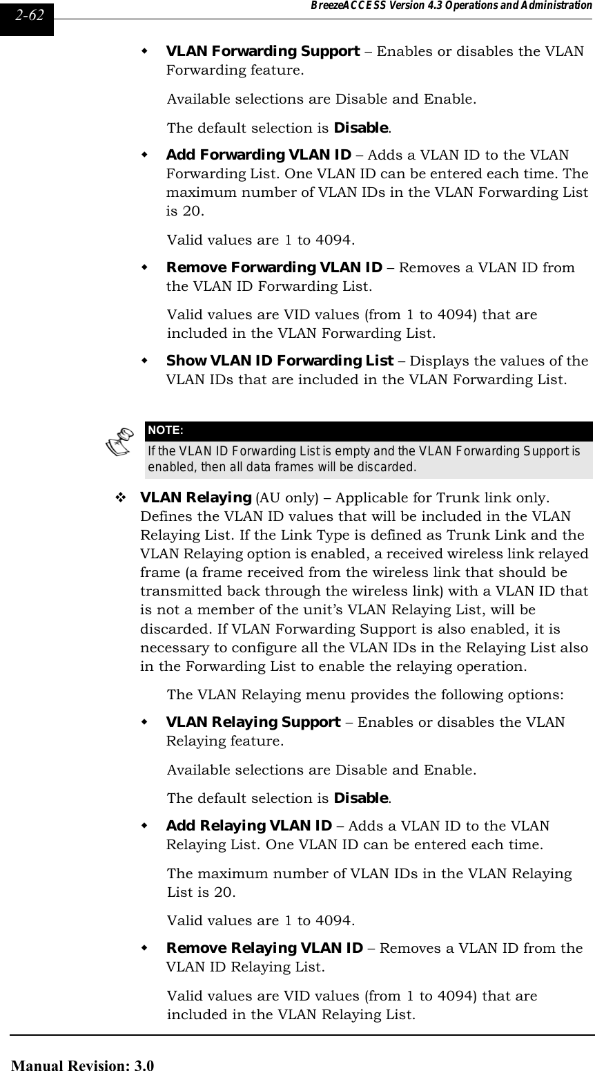 Page 198 of Alvarion Technologies IF-24-SYNC Broadband Wireless Access System User Manual