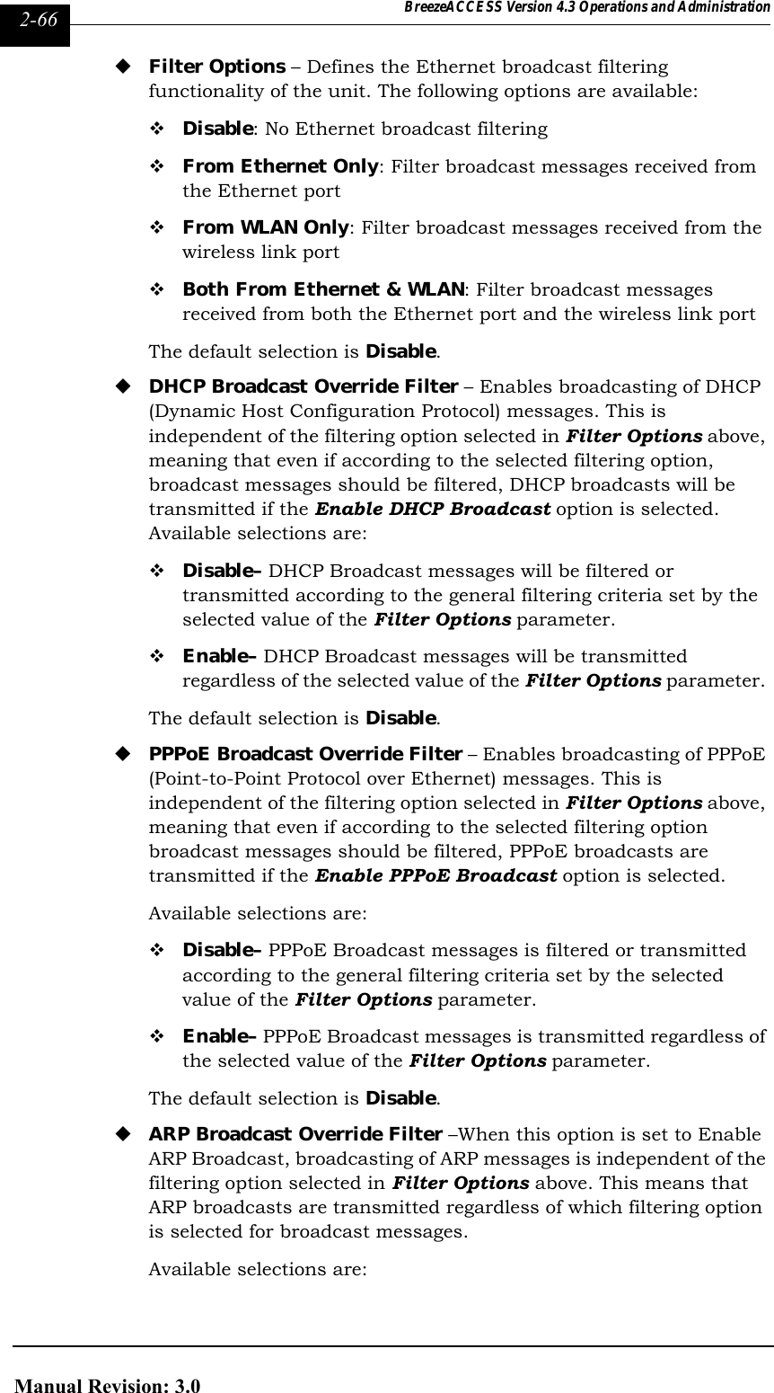 Page 202 of Alvarion Technologies IF-24-SYNC Broadband Wireless Access System User Manual