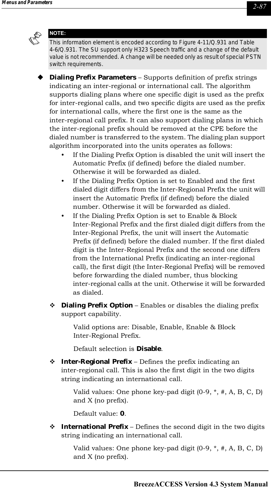 Page 223 of Alvarion Technologies IF-24-SYNC Broadband Wireless Access System User Manual