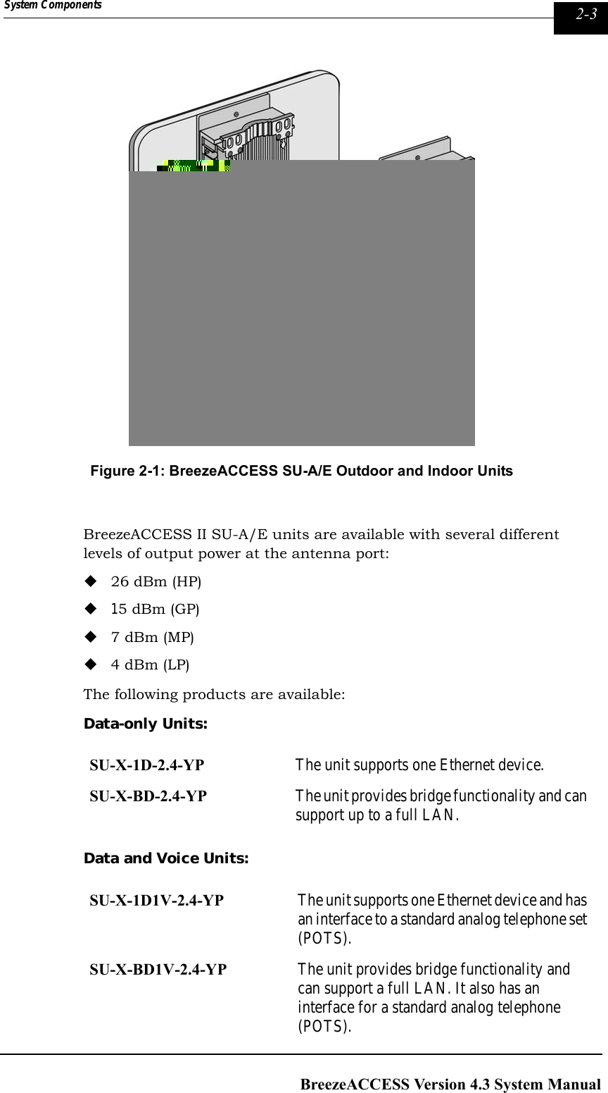 Page 23 of Alvarion Technologies IF-24-SYNC Broadband Wireless Access System User Manual