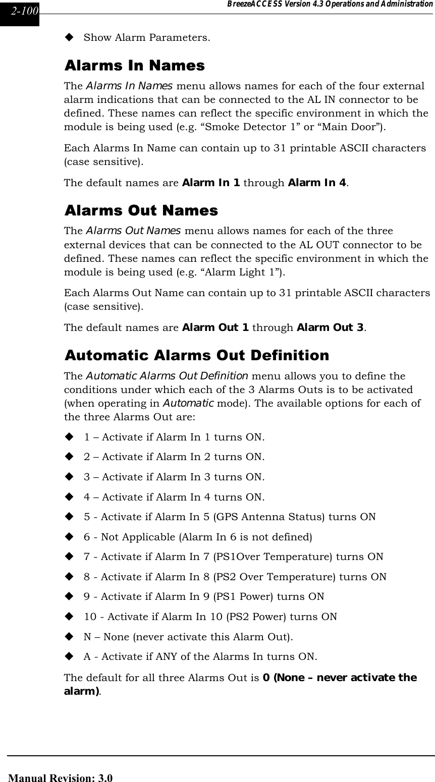 Page 236 of Alvarion Technologies IF-24-SYNC Broadband Wireless Access System User Manual