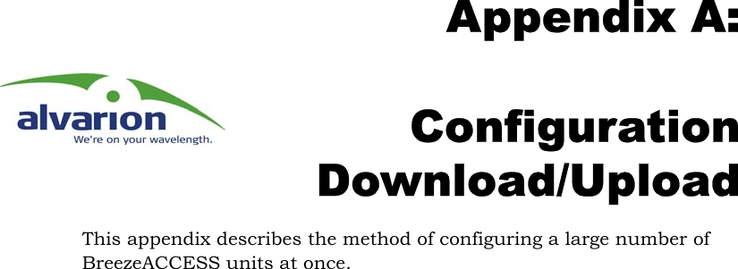 Page 241 of Alvarion Technologies IF-24-SYNC Broadband Wireless Access System User Manual
