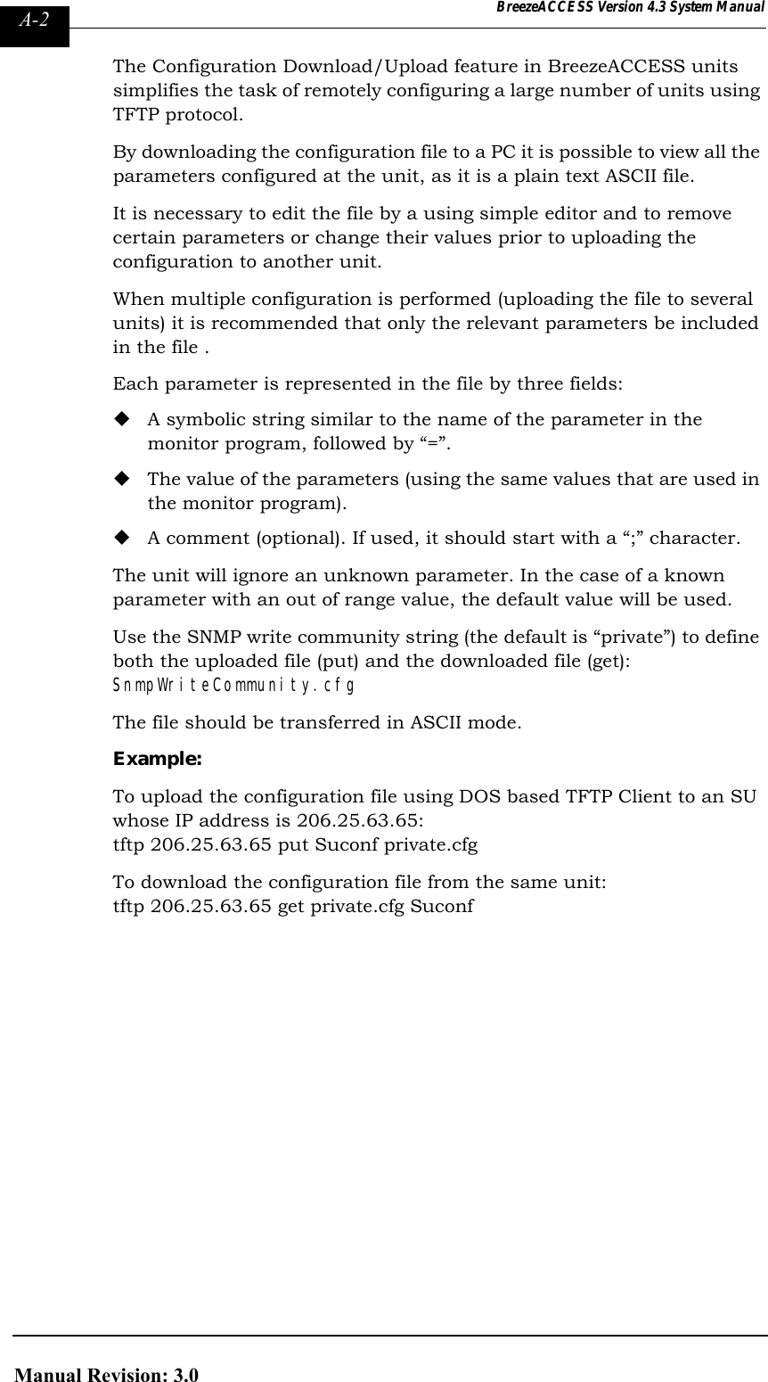 Page 242 of Alvarion Technologies IF-24-SYNC Broadband Wireless Access System User Manual