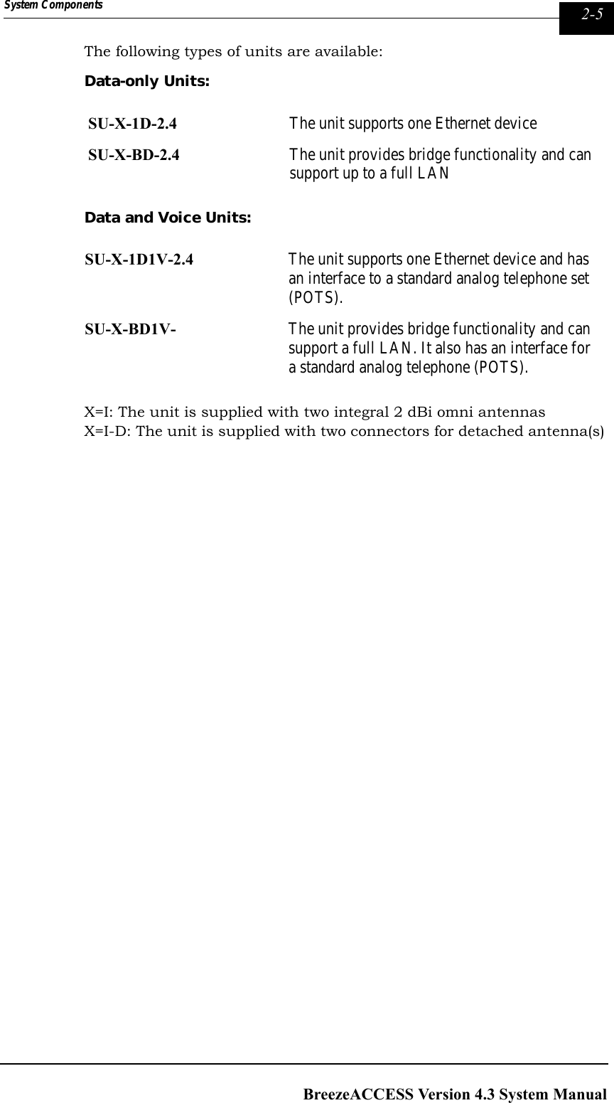 Page 25 of Alvarion Technologies IF-24-SYNC Broadband Wireless Access System User Manual