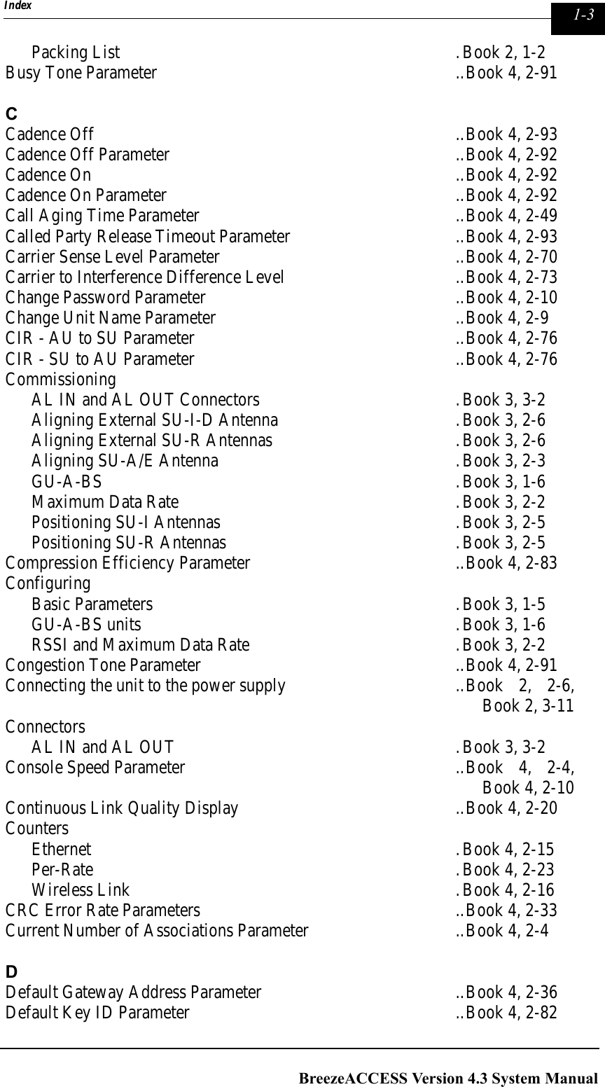 Page 335 of Alvarion Technologies IF-24-SYNC Broadband Wireless Access System User Manual