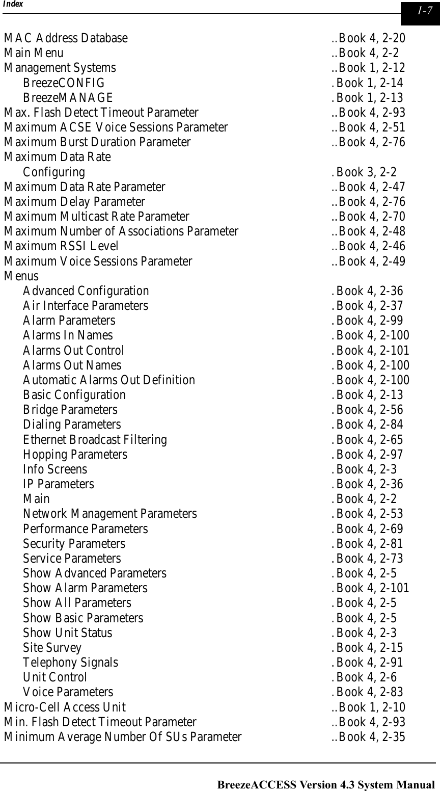 Page 339 of Alvarion Technologies IF-24-SYNC Broadband Wireless Access System User Manual