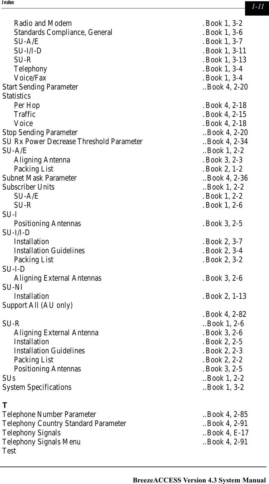 Page 343 of Alvarion Technologies IF-24-SYNC Broadband Wireless Access System User Manual