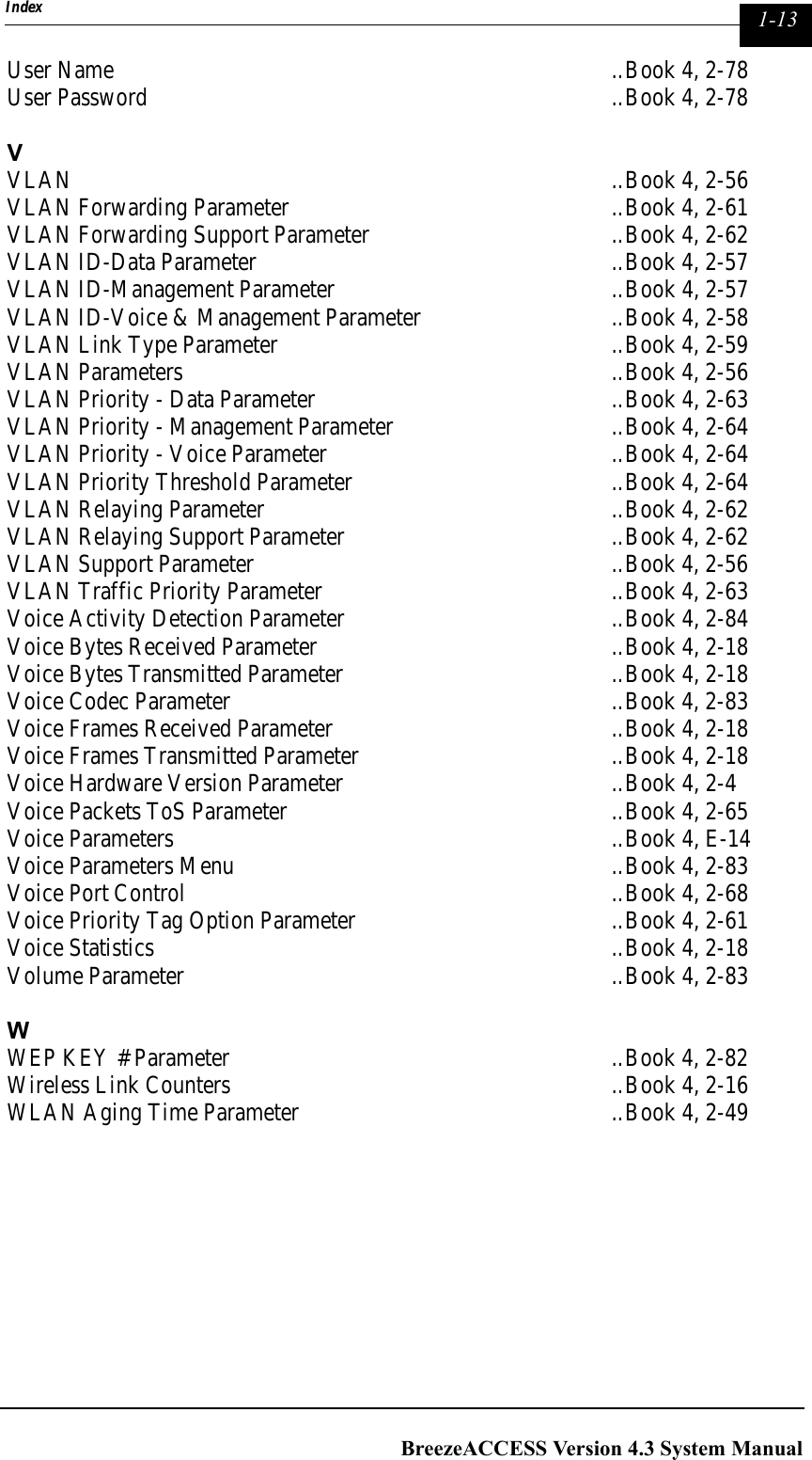 Page 345 of Alvarion Technologies IF-24-SYNC Broadband Wireless Access System User Manual