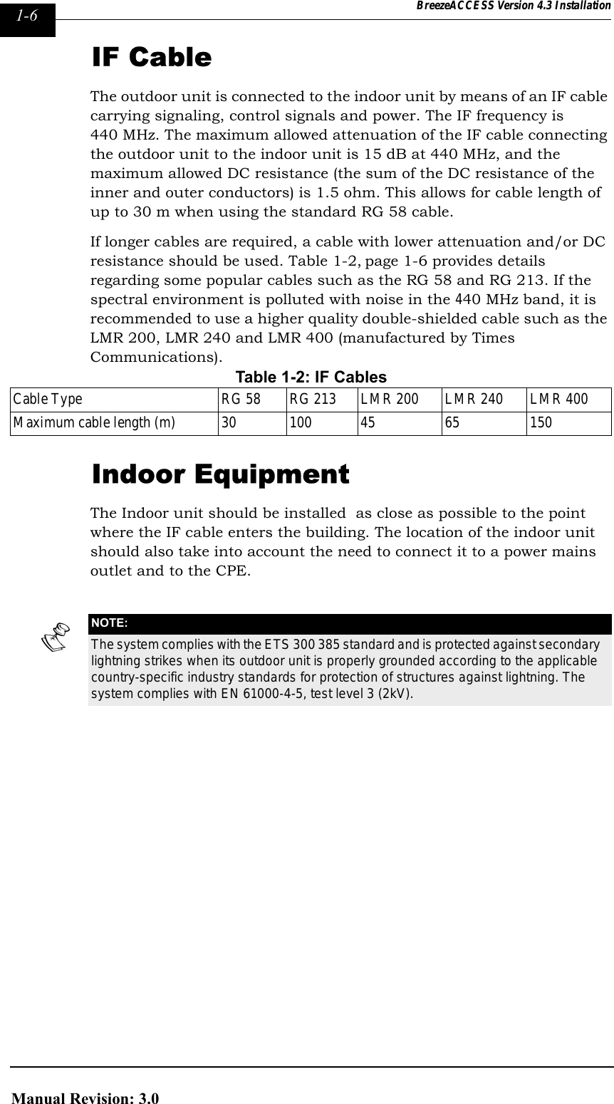 Page 58 of Alvarion Technologies IF-24-SYNC Broadband Wireless Access System User Manual