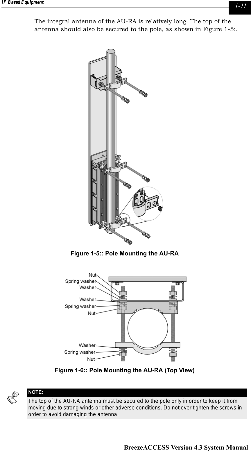 Page 63 of Alvarion Technologies IF-24-SYNC Broadband Wireless Access System User Manual