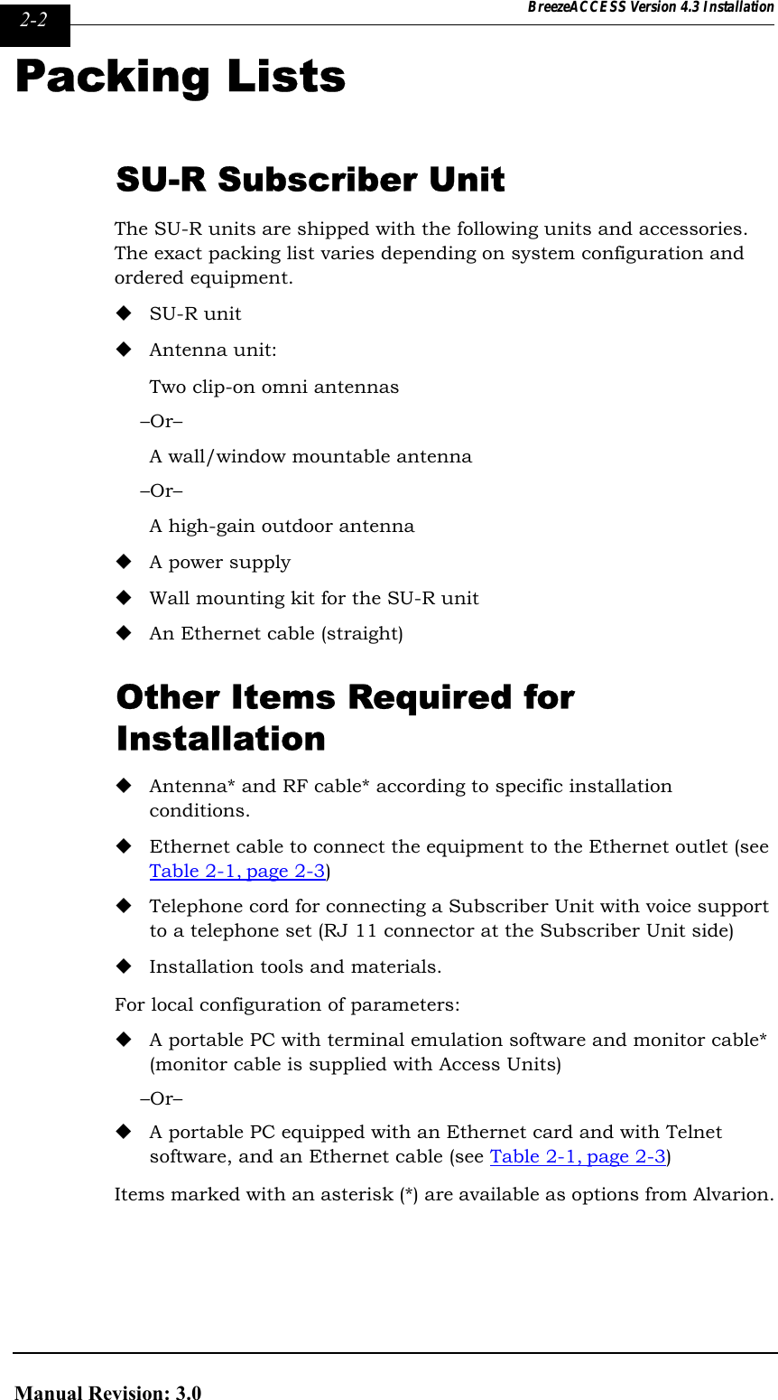 Page 78 of Alvarion Technologies IF-24-SYNC Broadband Wireless Access System User Manual