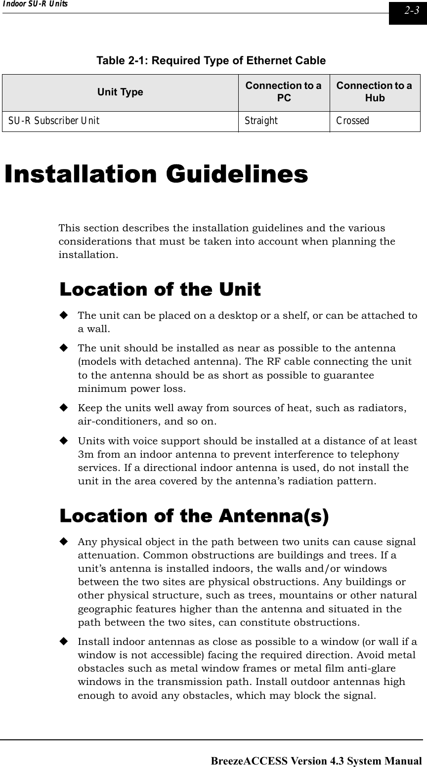 Page 79 of Alvarion Technologies IF-24-SYNC Broadband Wireless Access System User Manual