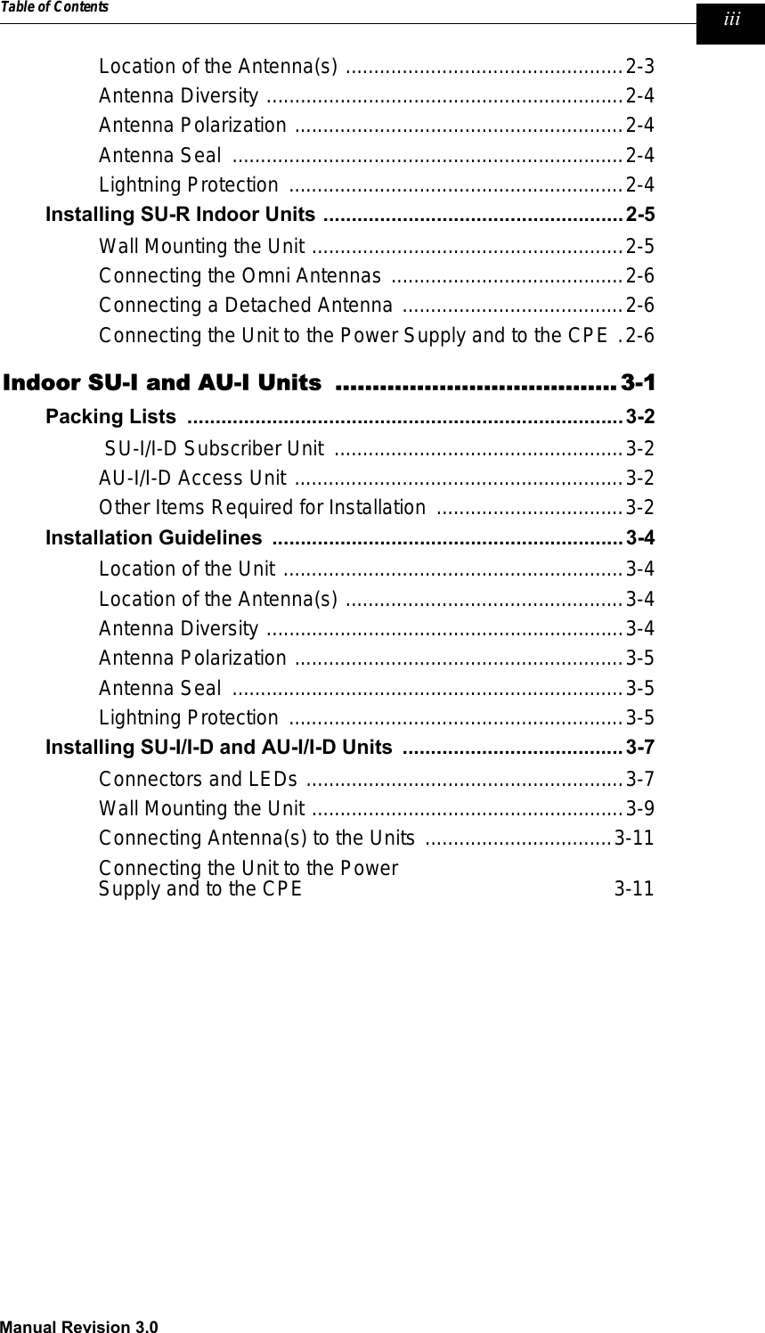 Page 9 of Alvarion Technologies IF-24-SYNC Broadband Wireless Access System User Manual