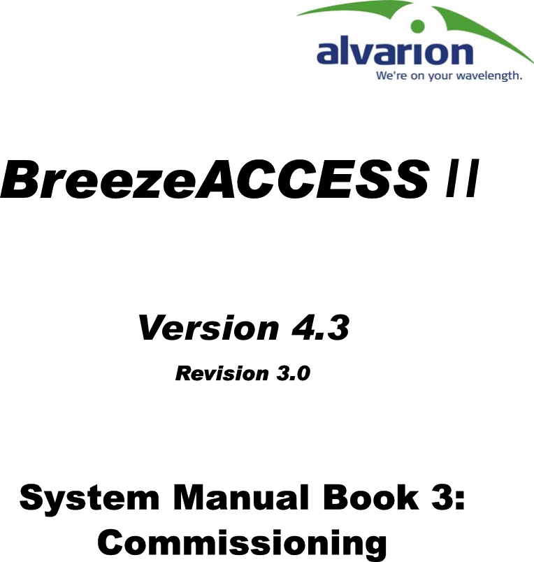 Page 97 of Alvarion Technologies IF-24-SYNC Broadband Wireless Access System User Manual