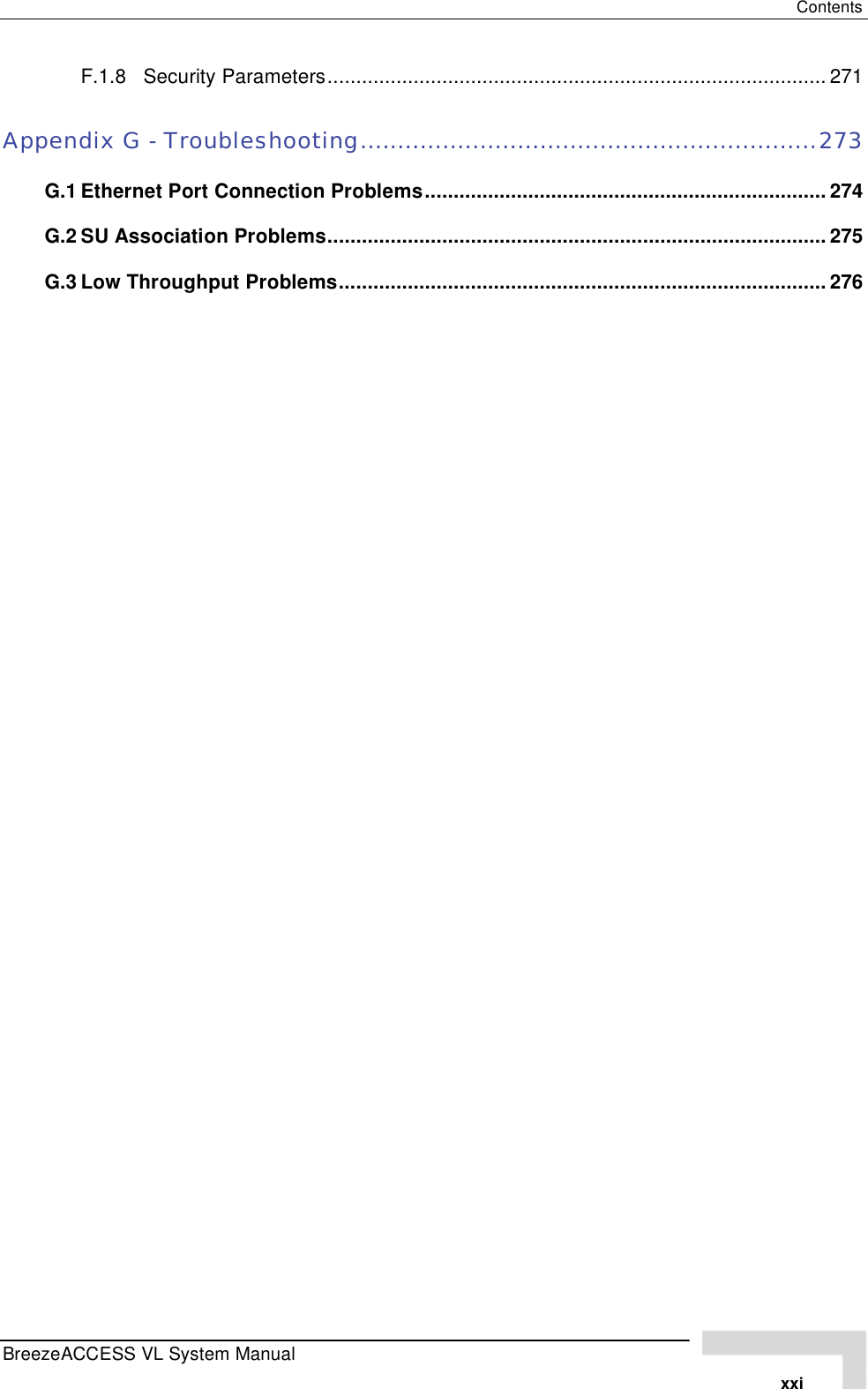 Page 21 of Alvarion Technologies VL-53 Wireless Bridge User Manual Manual 070528 DRAFT4