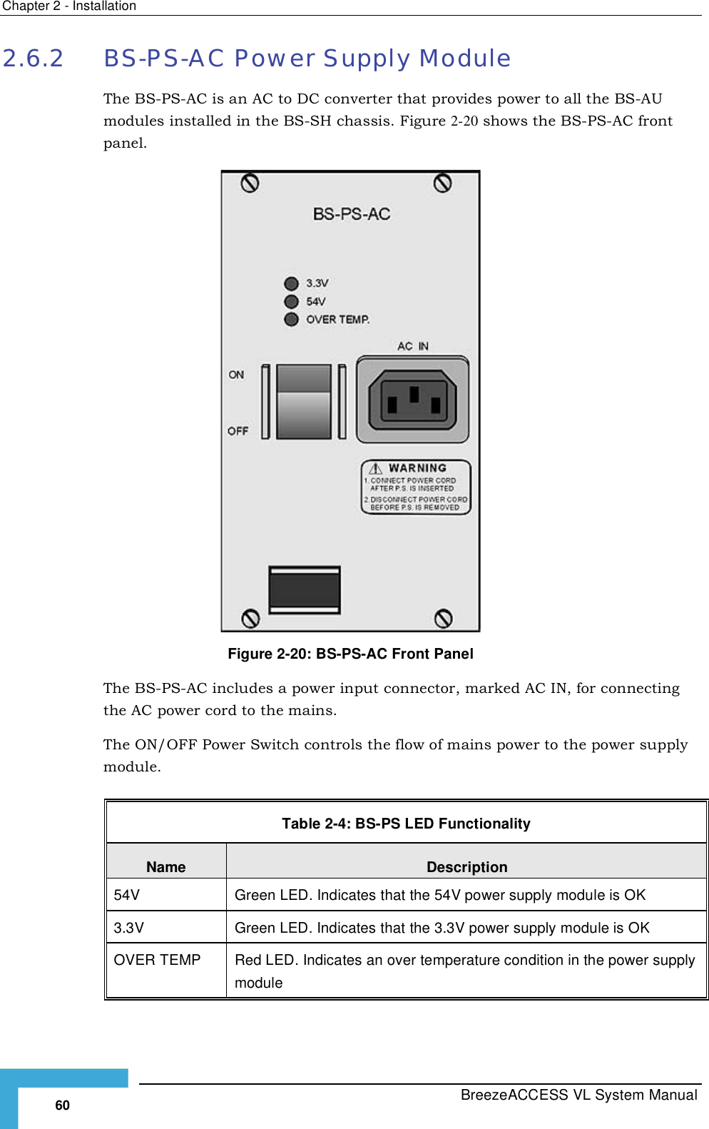 Page 86 of Alvarion Technologies VL-53 Wireless Bridge User Manual Manual 070528 DRAFT4