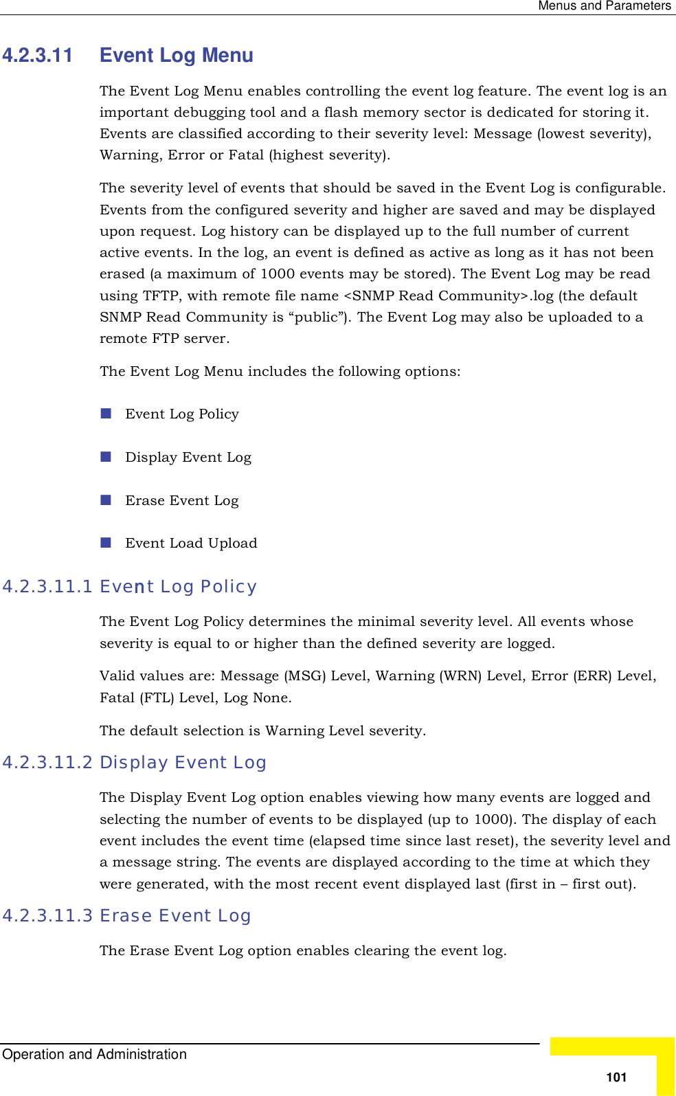 Page 27 of Alvarion Technologies VL-53 Wireless Bridge User Manual Manual 070528 DRAFT3