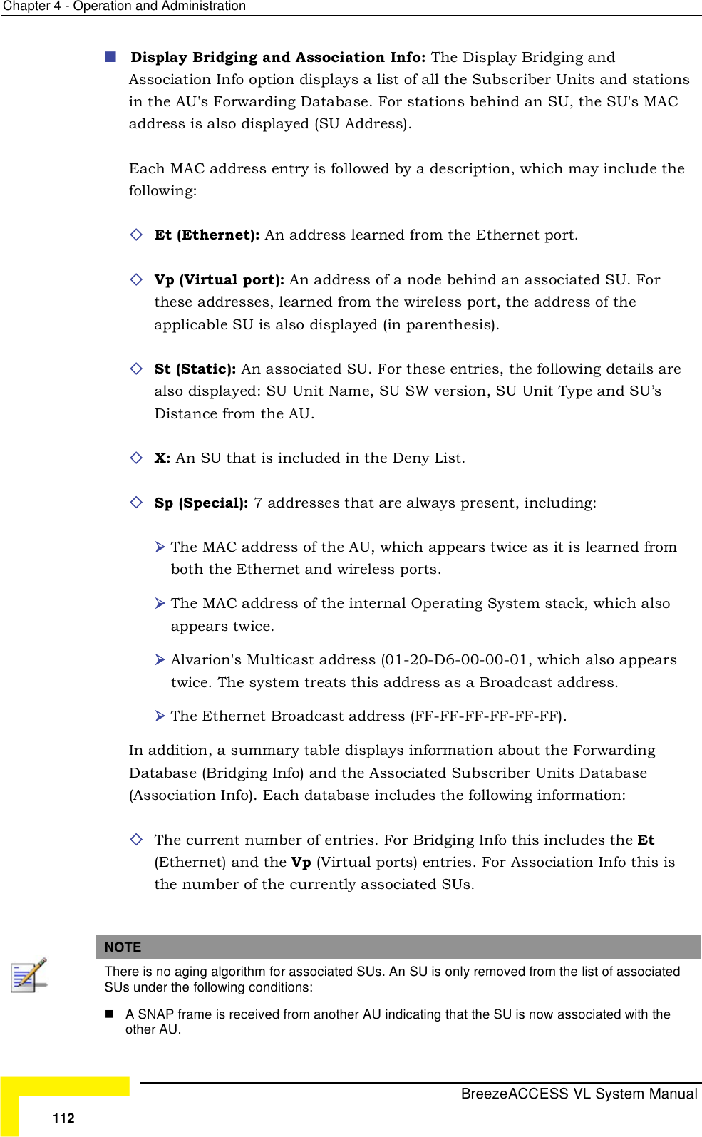 Page 38 of Alvarion Technologies VL-53 Wireless Bridge User Manual Manual 070528 DRAFT3