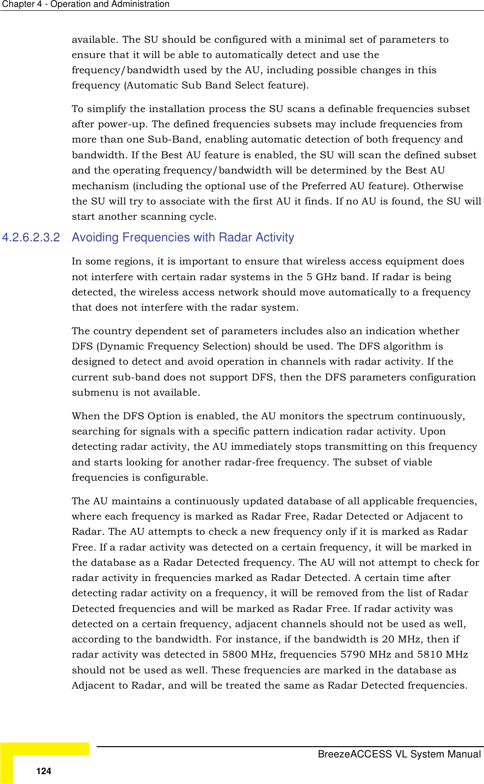 Page 50 of Alvarion Technologies VL-53 Wireless Bridge User Manual Manual 070528 DRAFT3