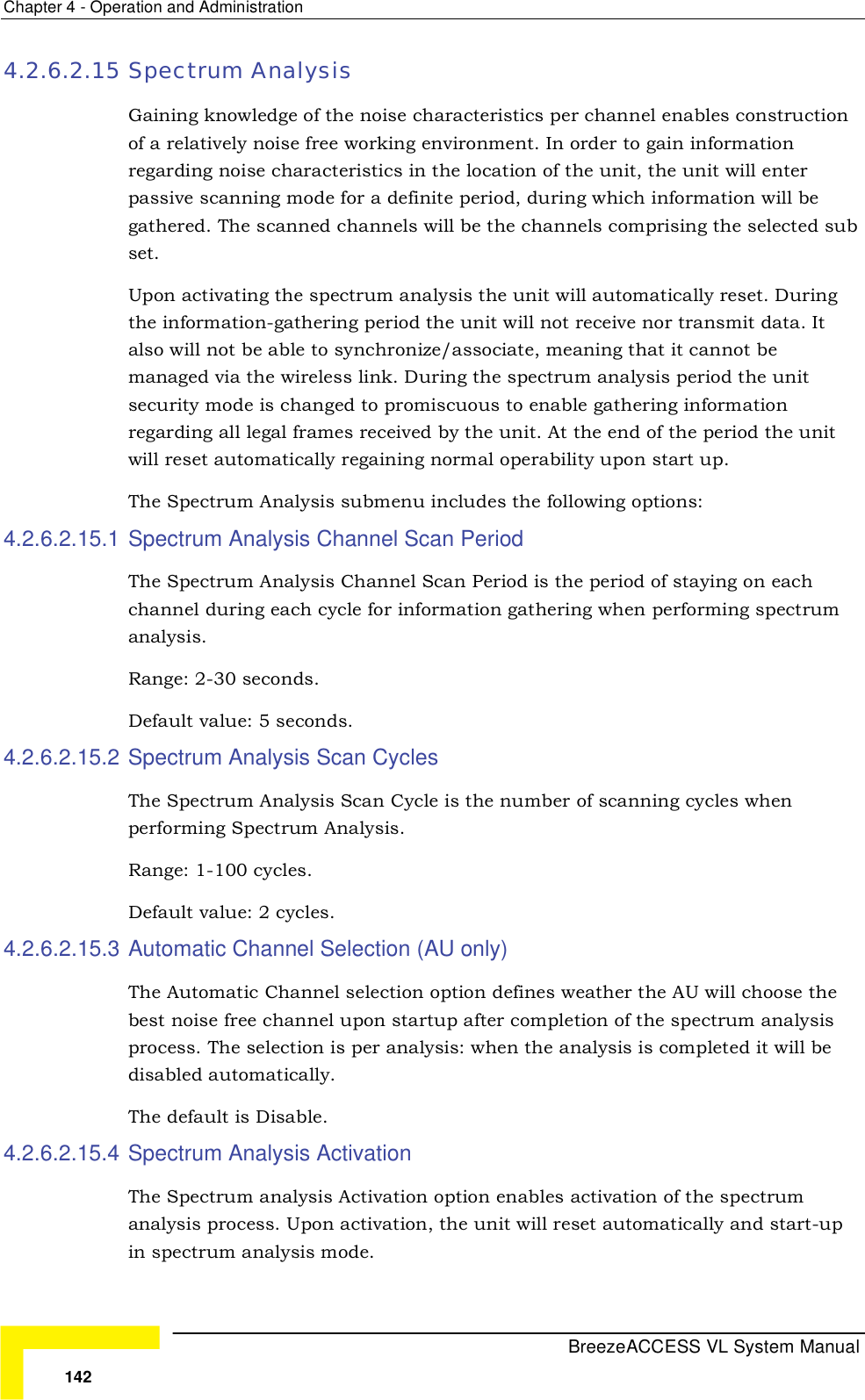 Page 68 of Alvarion Technologies VL-53 Wireless Bridge User Manual Manual 070528 DRAFT3