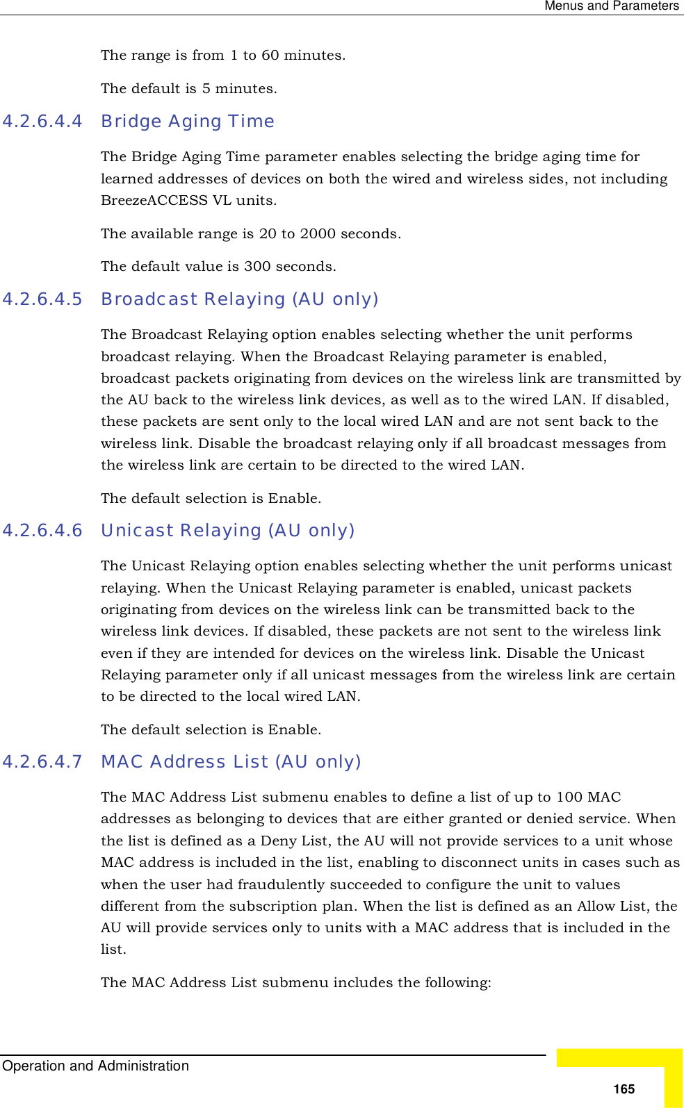 Page 91 of Alvarion Technologies VL-53 Wireless Bridge User Manual Manual 070528 DRAFT3