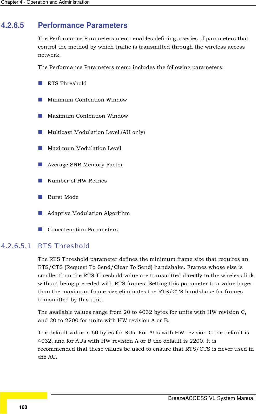 Page 94 of Alvarion Technologies VL-53 Wireless Bridge User Manual Manual 070528 DRAFT3