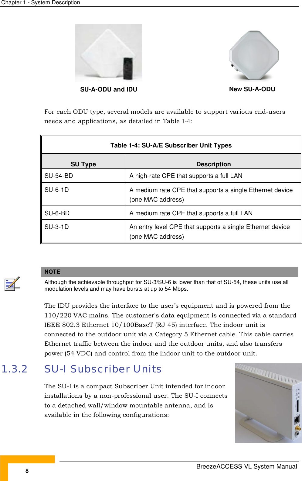 Page 34 of Alvarion Technologies VL-54 Subscriber Station User Manual Manual 070528 DRAFT5