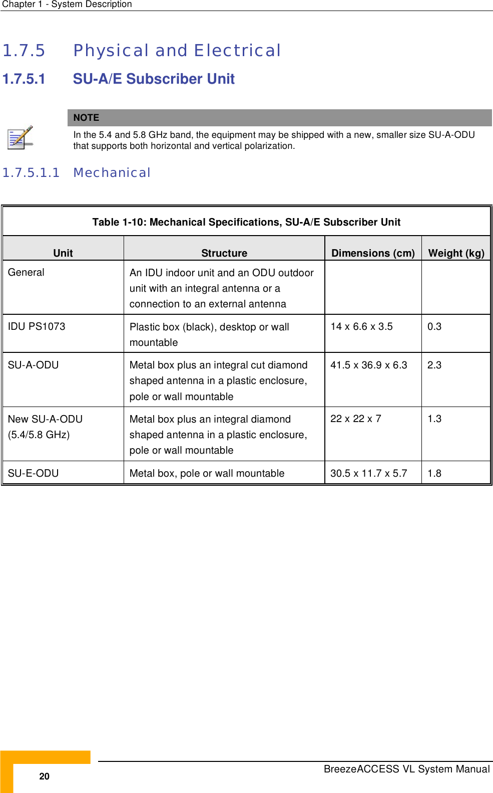 Page 46 of Alvarion Technologies VL-54 Subscriber Station User Manual Manual 070528 DRAFT5