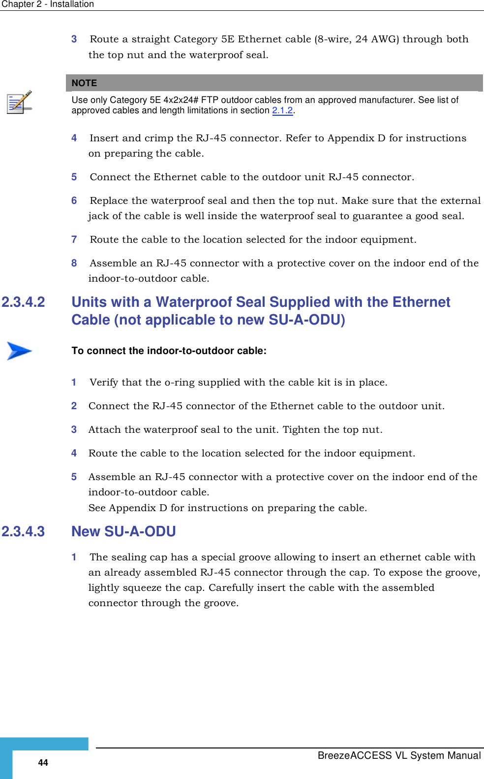 Page 70 of Alvarion Technologies VL-54 Subscriber Station User Manual Manual 070528 DRAFT5