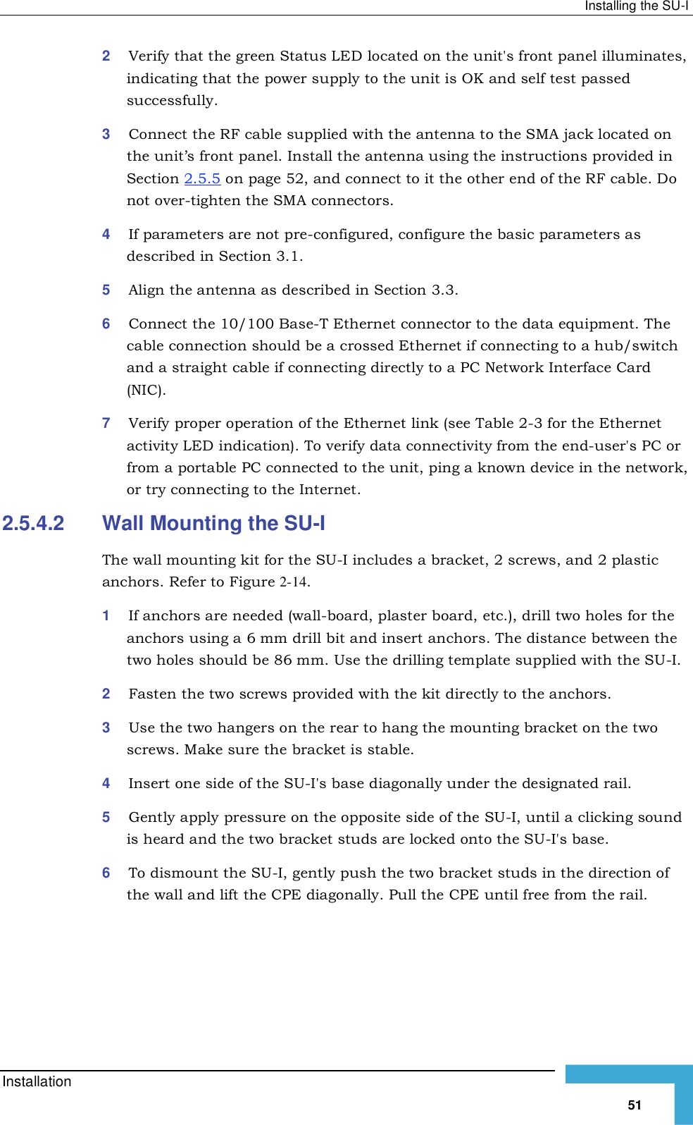Page 77 of Alvarion Technologies VL-54 Subscriber Station User Manual Manual 070528 DRAFT5