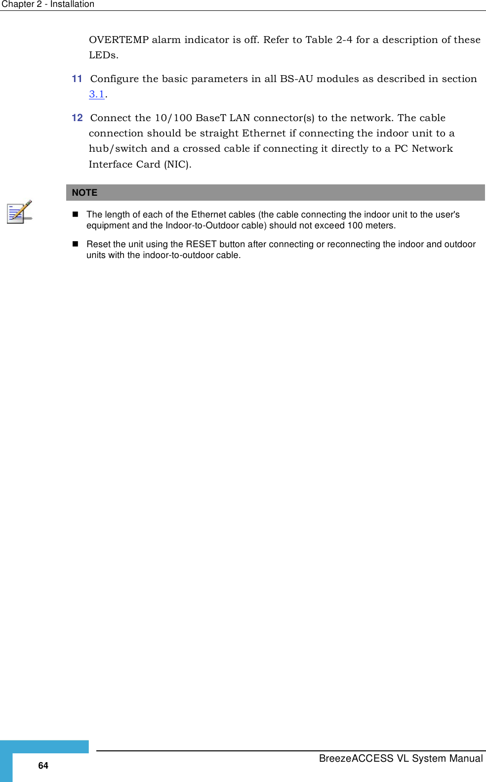 Page 90 of Alvarion Technologies VL-54 Subscriber Station User Manual Manual 070528 DRAFT5