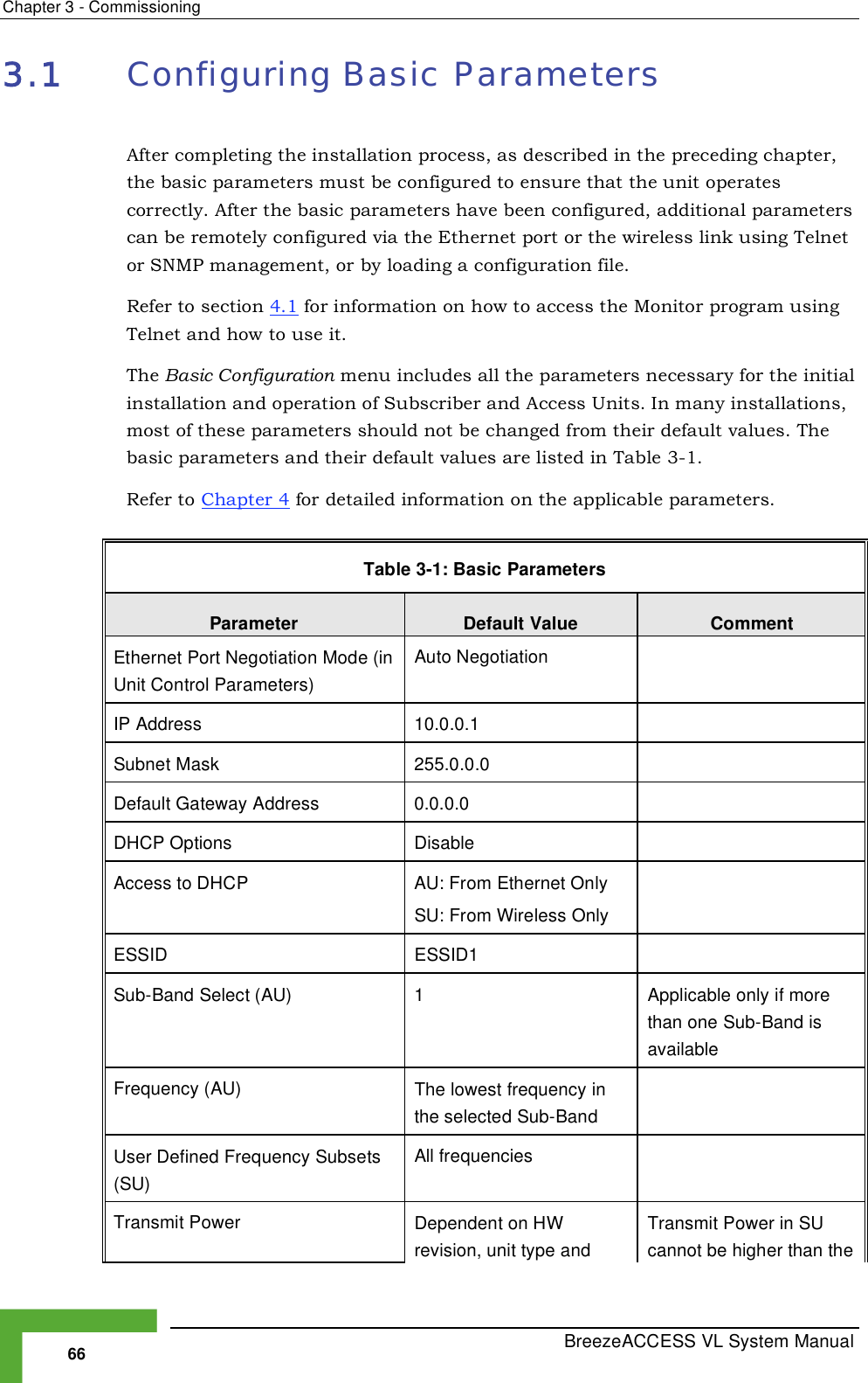 Page 92 of Alvarion Technologies VL-54 Subscriber Station User Manual Manual 070528 DRAFT5