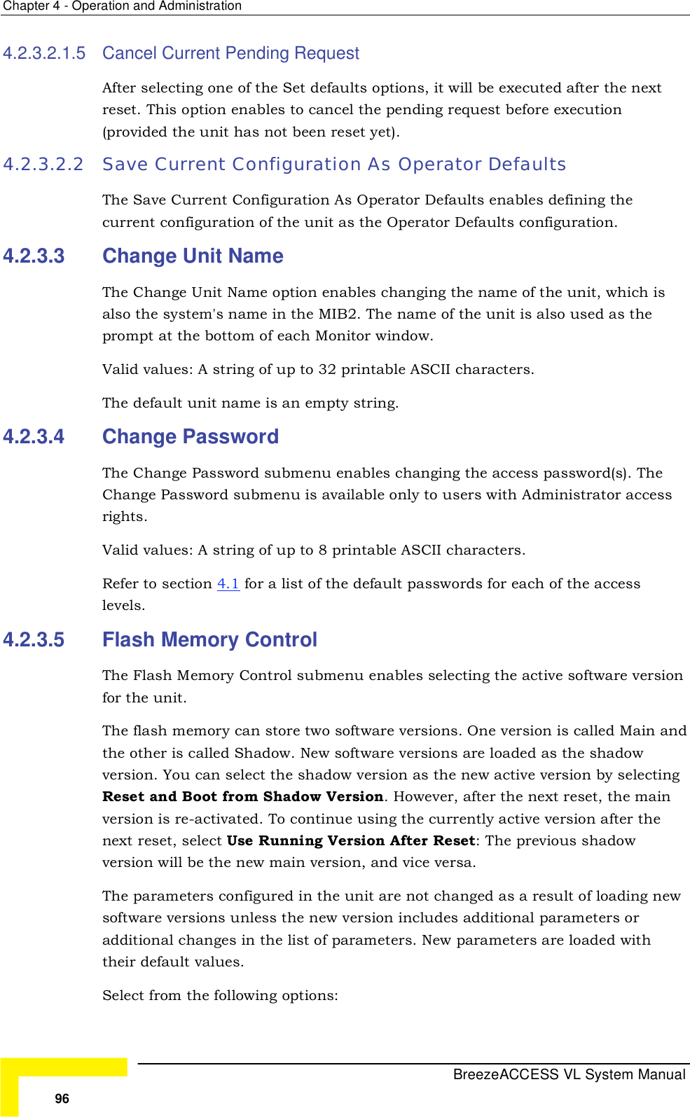 Page 22 of Alvarion Technologies VL-54 Subscriber Station User Manual Manual 070528 DRAFT3