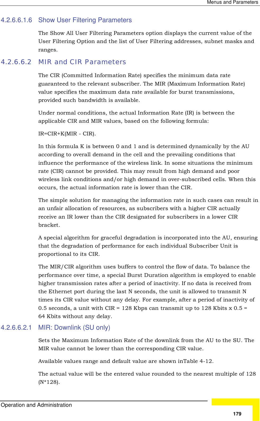 Page 5 of Alvarion Technologies VL-54 Subscriber Station User Manual Manual 070528 DRAFT3