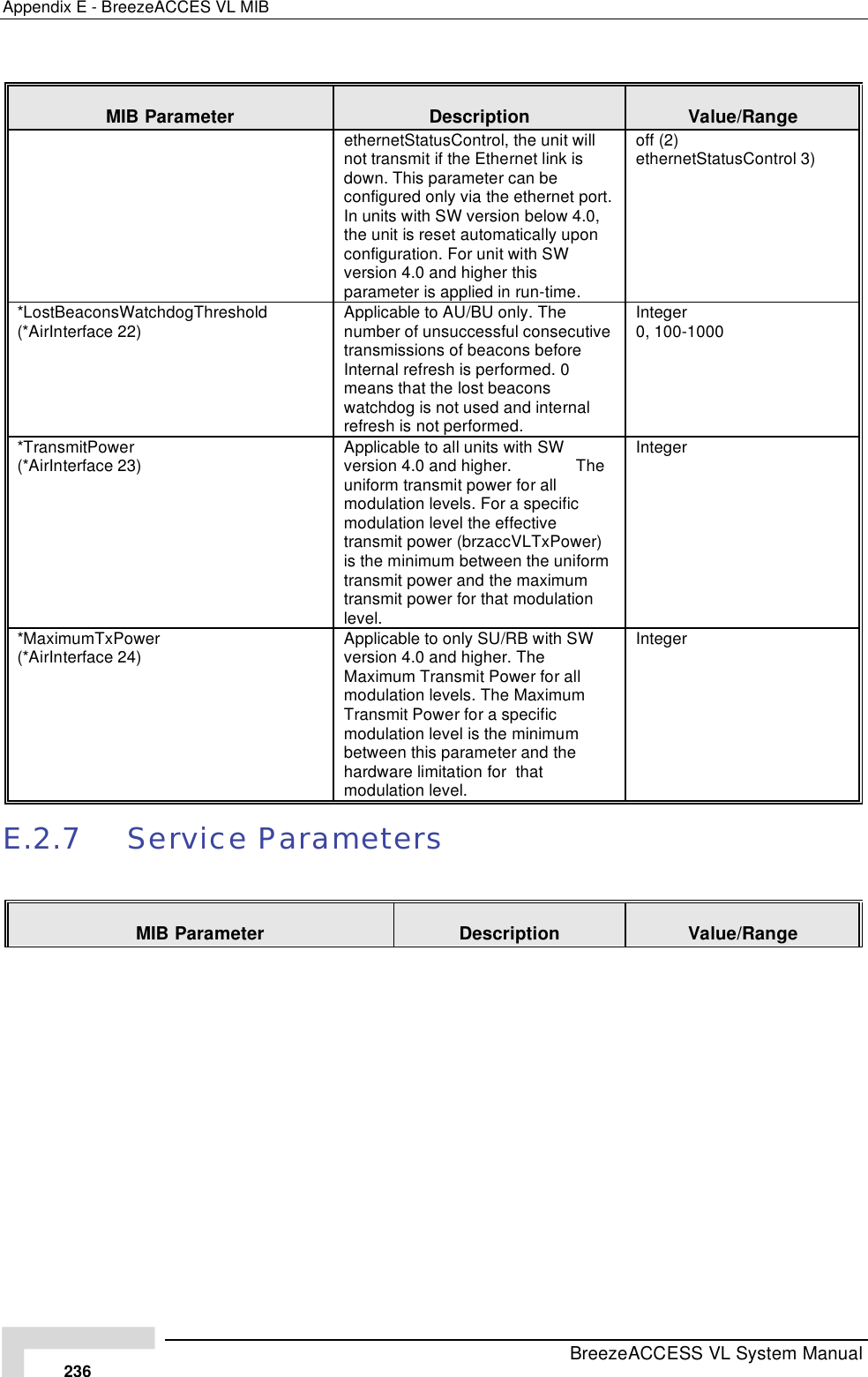 Page 62 of Alvarion Technologies VL-54 Subscriber Station User Manual Manual 070528 DRAFT3