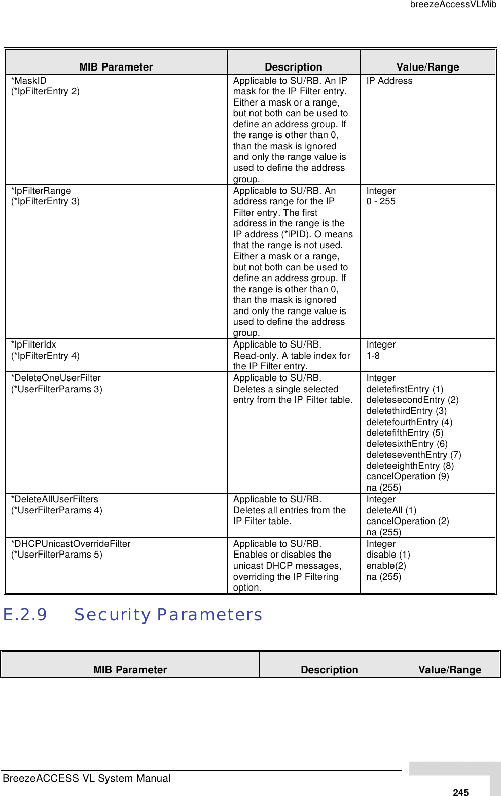 Page 71 of Alvarion Technologies VL-54 Subscriber Station User Manual Manual 070528 DRAFT3