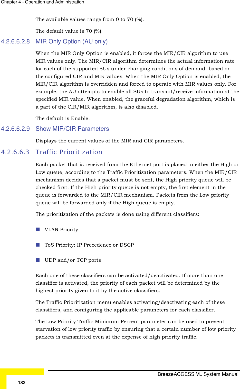 Page 8 of Alvarion Technologies VL-54 Subscriber Station User Manual Manual 070528 DRAFT3