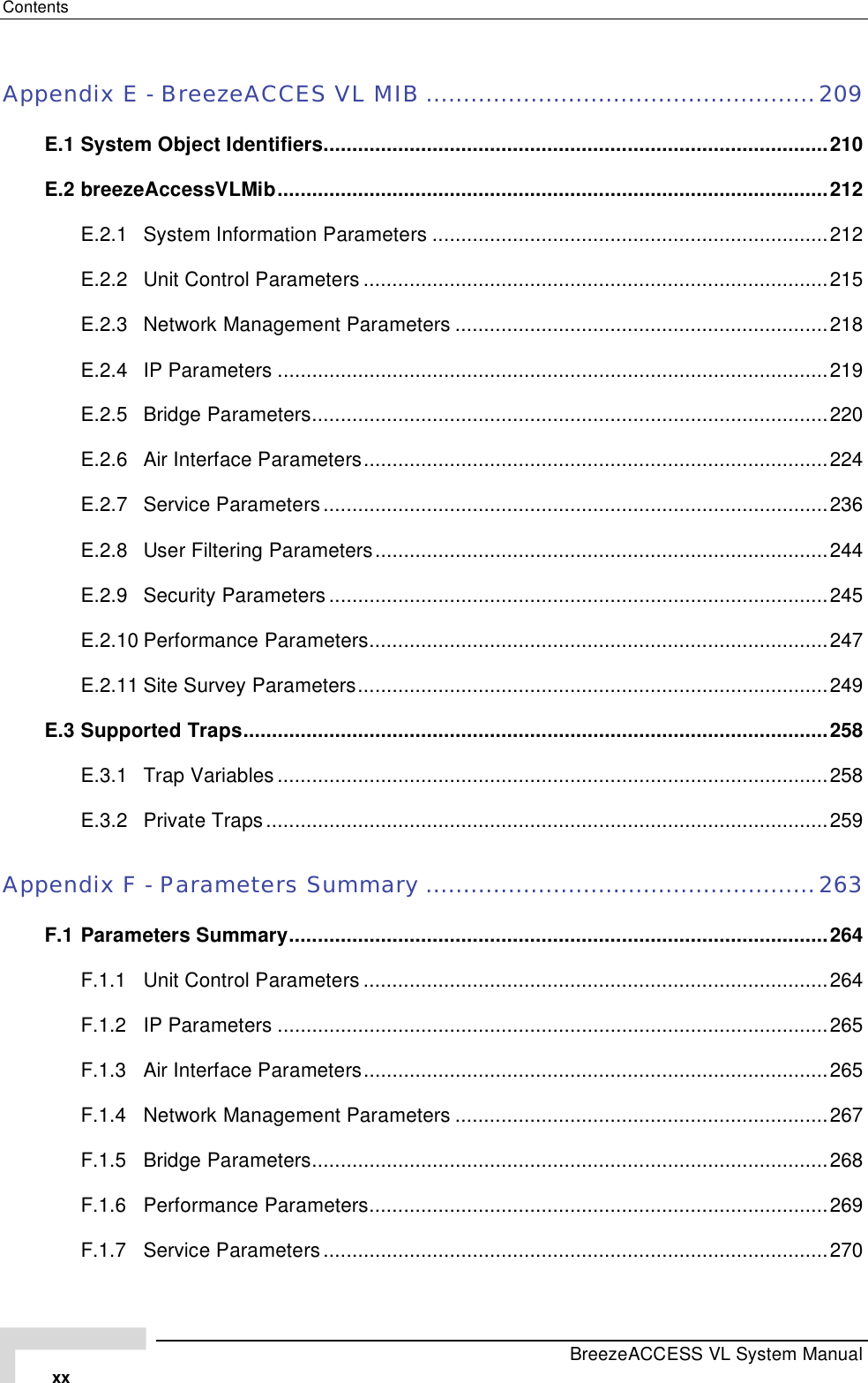 Page 20 of Alvarion Technologies VL-54C Wireless Bridge User Manual Manual 070528 DRAFT5