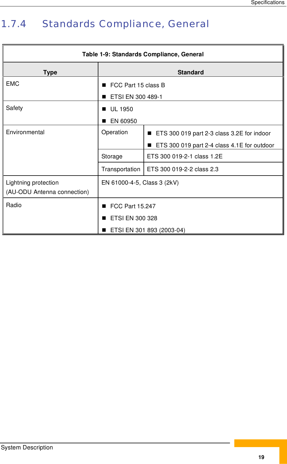 Page 45 of Alvarion Technologies VL-54C Wireless Bridge User Manual Manual 070528 DRAFT5