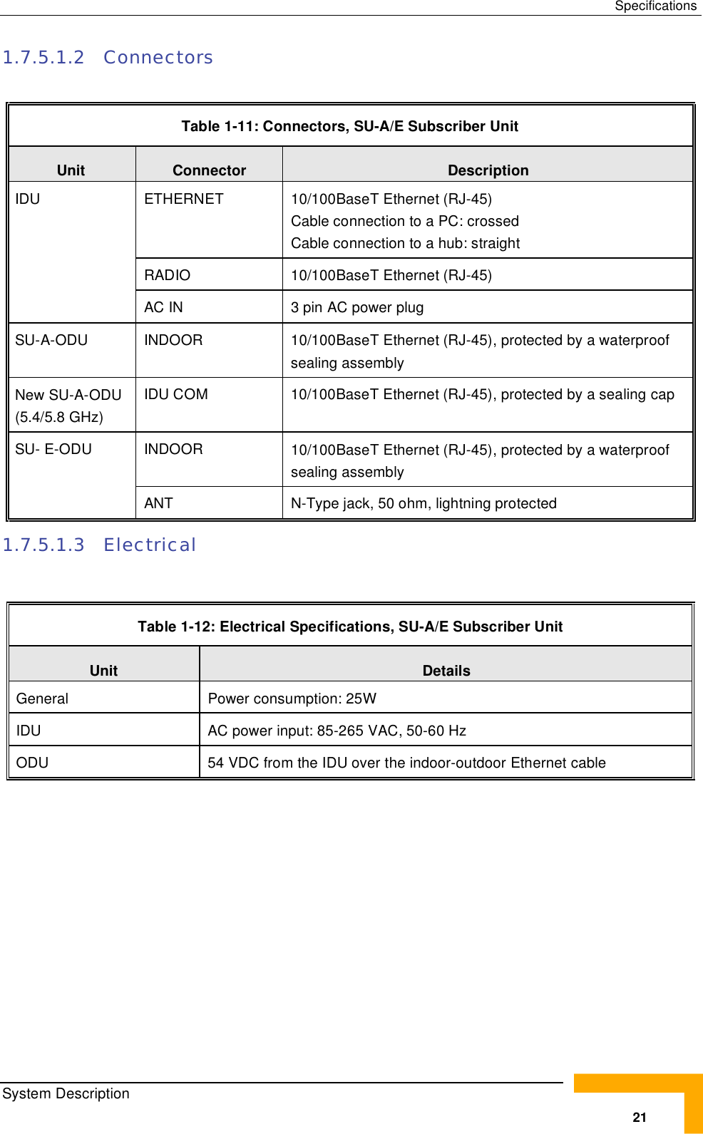 Page 47 of Alvarion Technologies VL-54C Wireless Bridge User Manual Manual 070528 DRAFT5