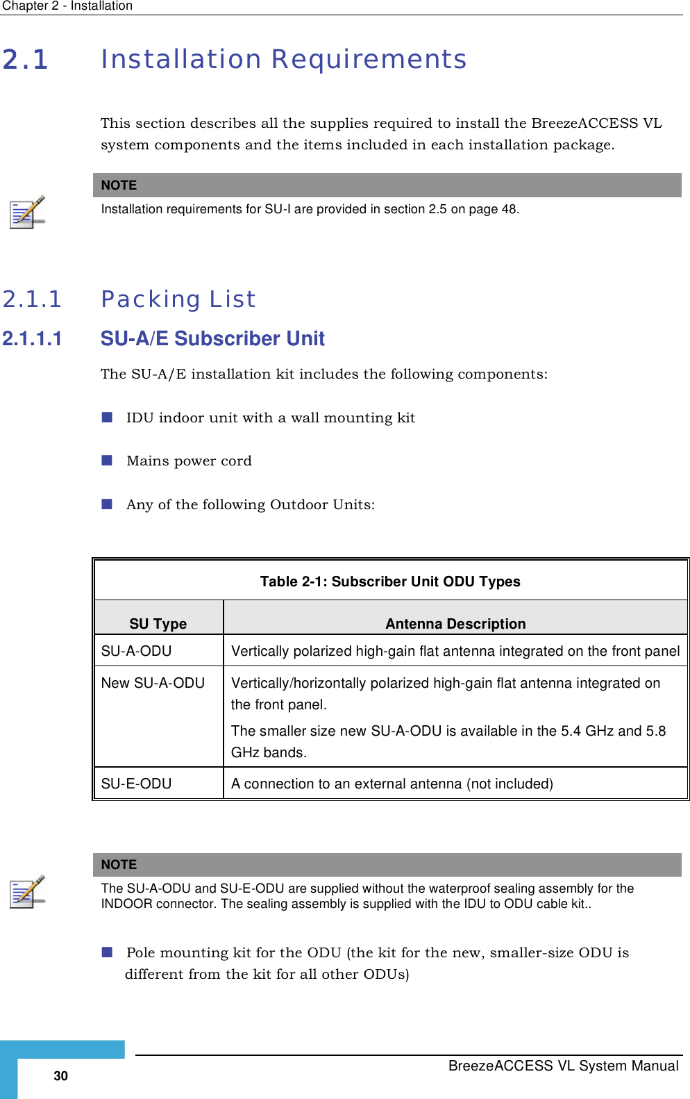 Page 56 of Alvarion Technologies VL-54C Wireless Bridge User Manual Manual 070528 DRAFT5