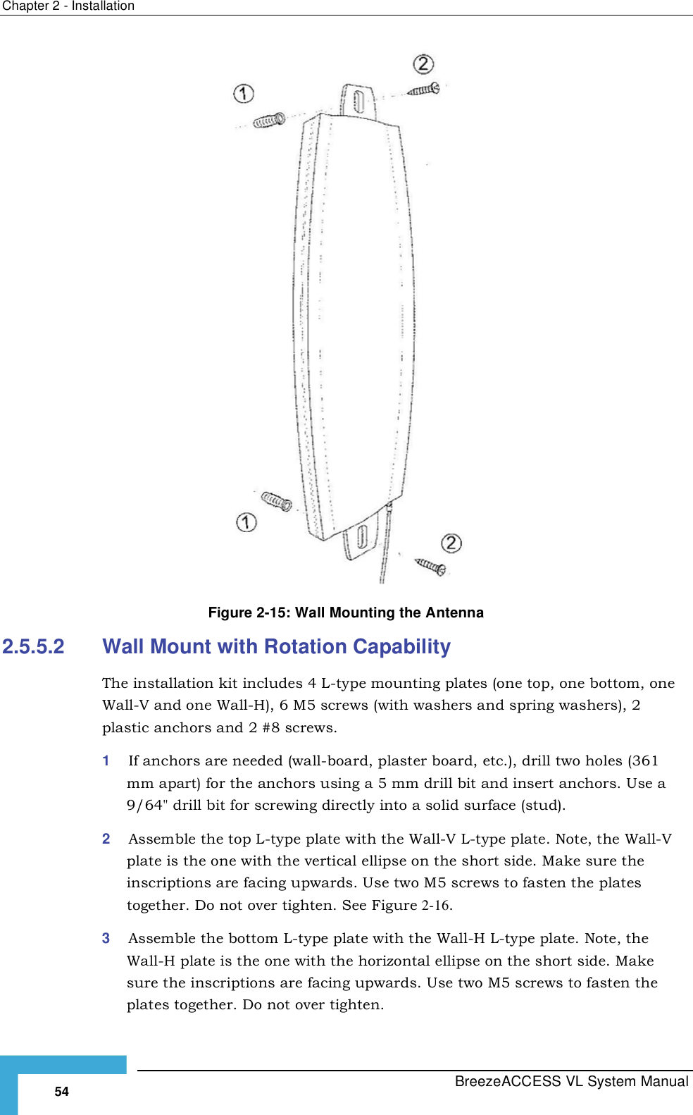 Page 80 of Alvarion Technologies VL-54C Wireless Bridge User Manual Manual 070528 DRAFT5