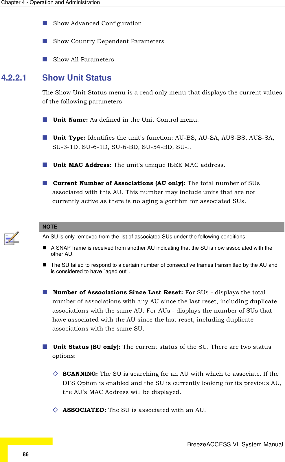 Page 12 of Alvarion Technologies VL-54C Wireless Bridge User Manual Manual 070528 DRAFT3