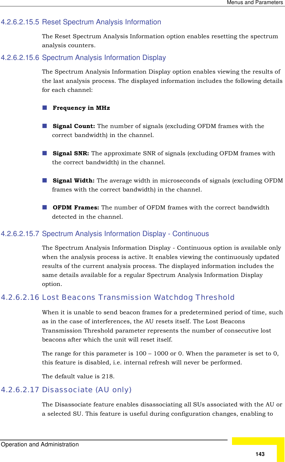 Page 69 of Alvarion Technologies VL-54C Wireless Bridge User Manual Manual 070528 DRAFT3