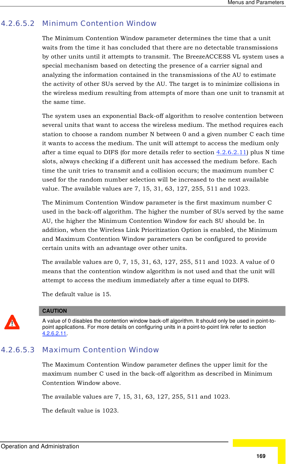 Page 95 of Alvarion Technologies VL-54C Wireless Bridge User Manual Manual 070528 DRAFT3