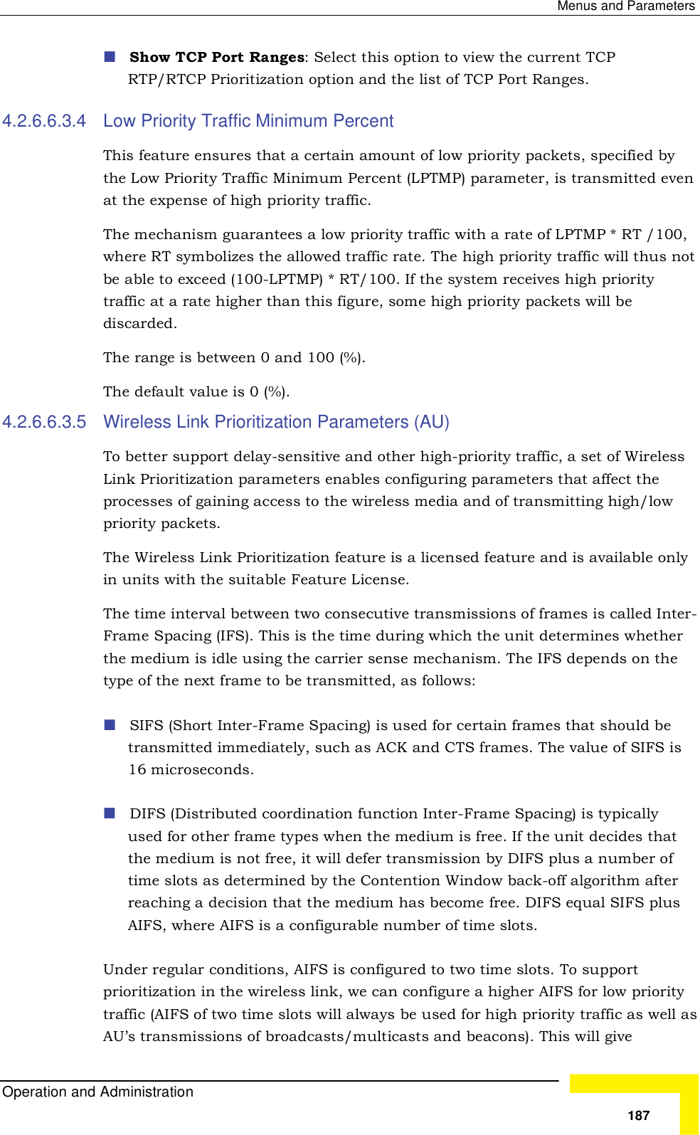 Page 13 of Alvarion Technologies VL-54C Wireless Bridge User Manual Manual 070528 DRAFT3