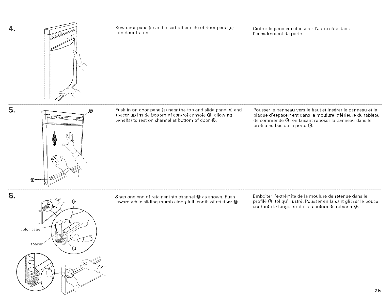 Amana Adb1000awb1 User Manual Undercounter Dishwasher Manuals